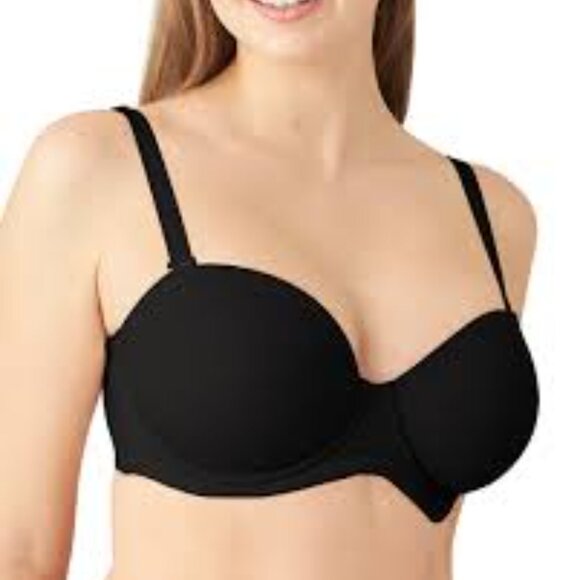 Wacoal 854119 Red Carpet Convertible Strapless Bra in Black - Picture 1 of 8